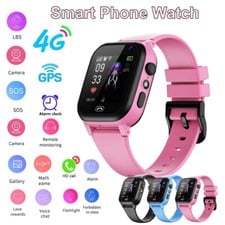 Kids 4G Smart Watch SOS GPS Location Camera Video Call SIM Card Children Gift