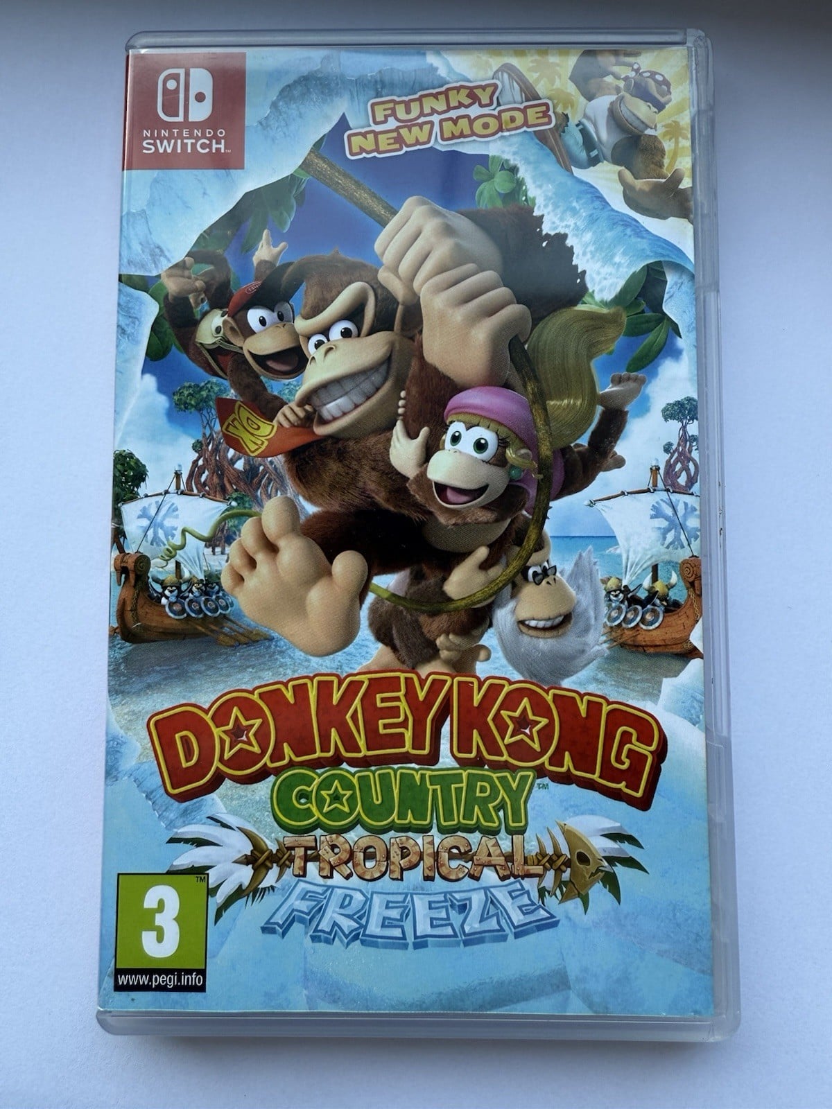 Donkey Kong Country: Tropical Freeze - Nintendo Switch (With Case)
