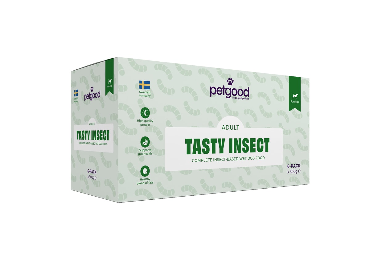 Insektsbaserat våtfoder | Vuxen hund (9-pack)