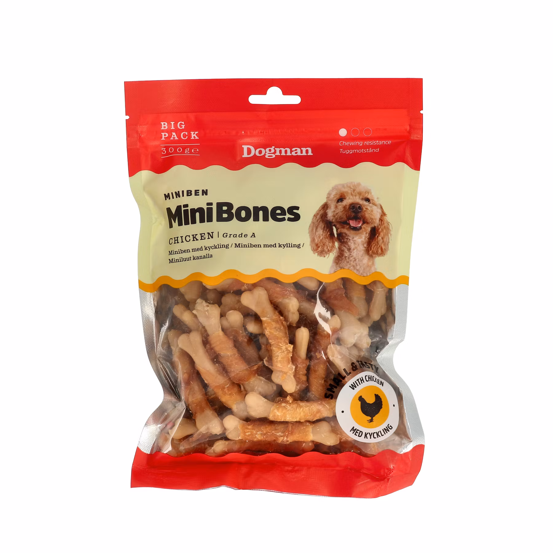 Miniben med Kyckling 300g