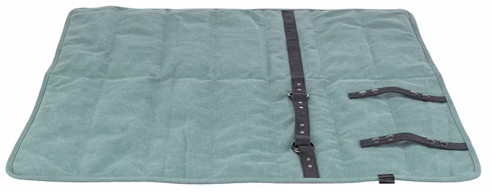 Resefilt, 80 × 80 cm, sage