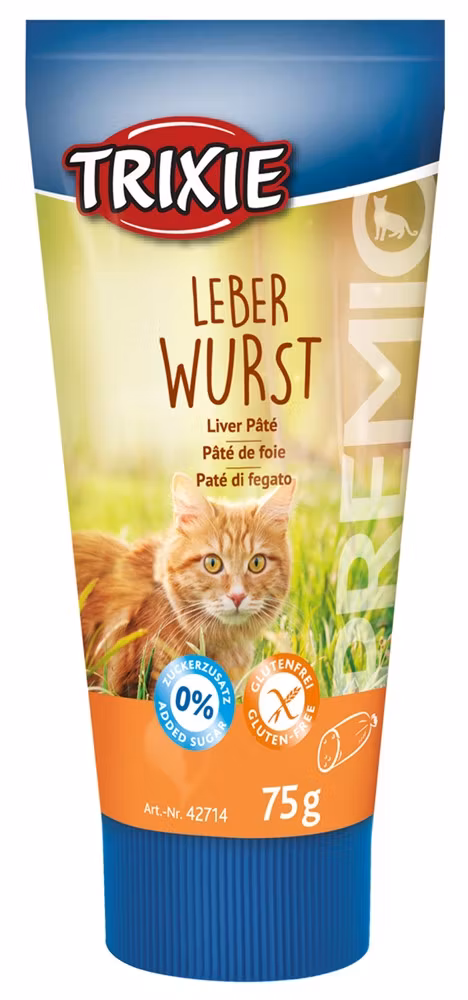 PREMIO leverpaté i tub katt, 75 g expo