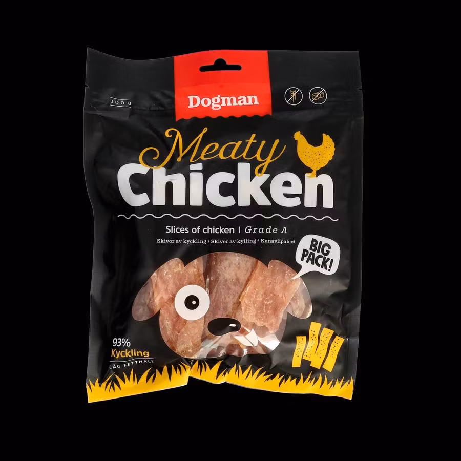 Meaty Slices of Chicken Hundgodis 300g