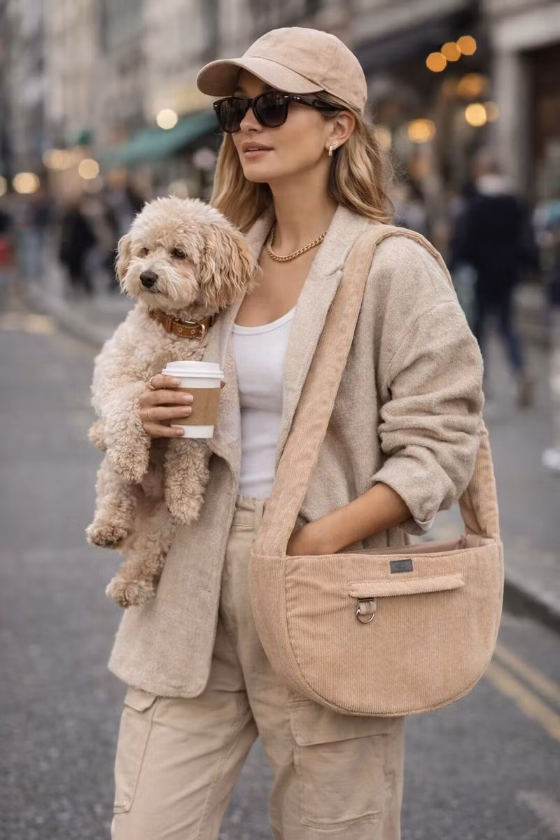 Frontväska Bethany, 36 × 18 × 23 cm, blush