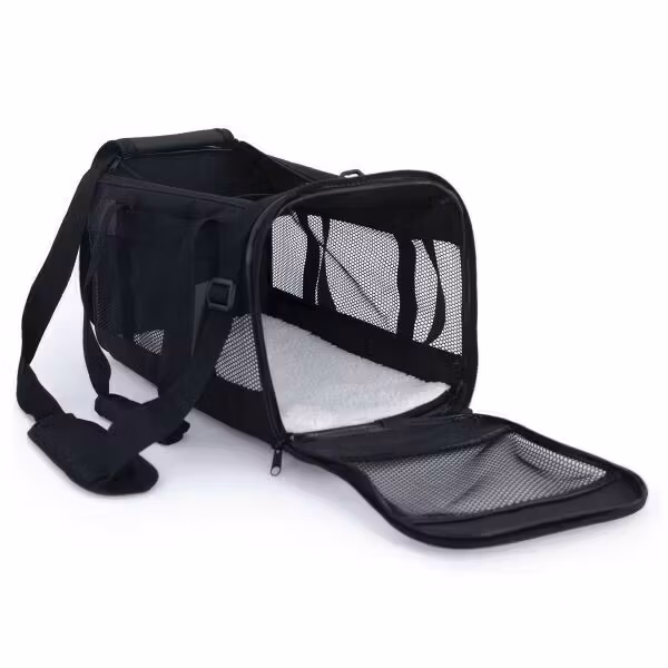 Bärväska Jane Svart M 44cm