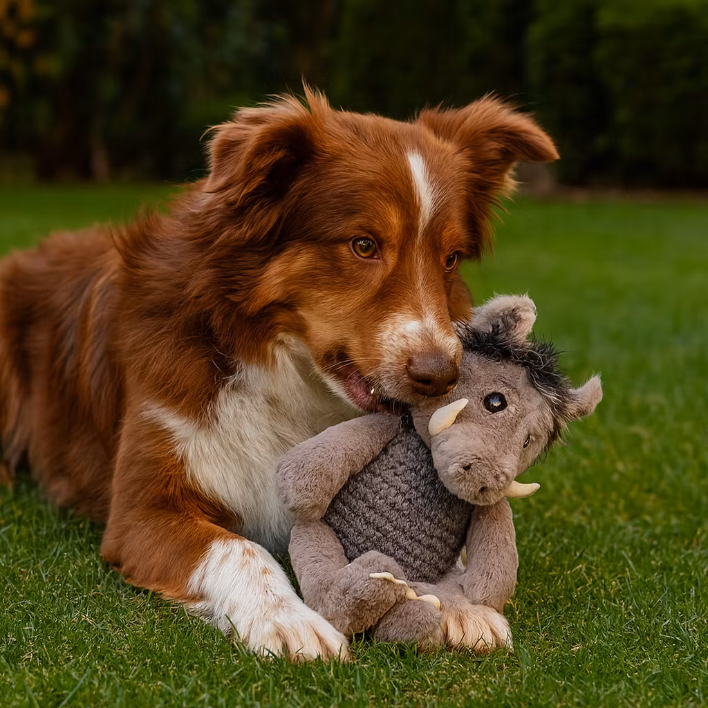 Leksak CozyBoar Grå L 35cm