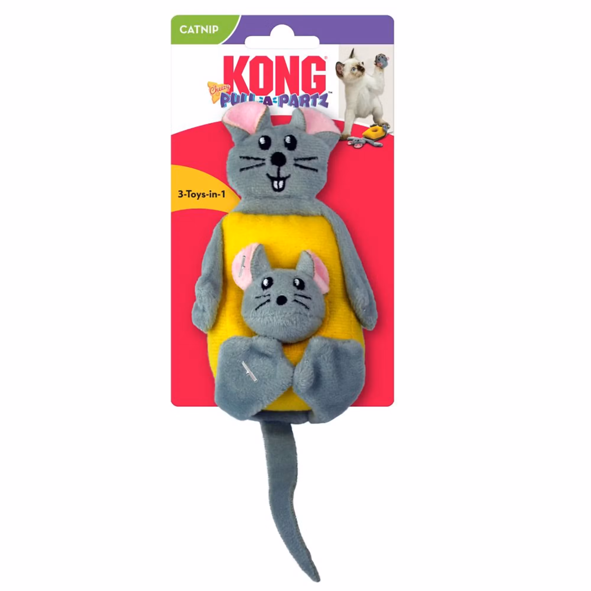 Kattleksak Pull-a-partz Kong