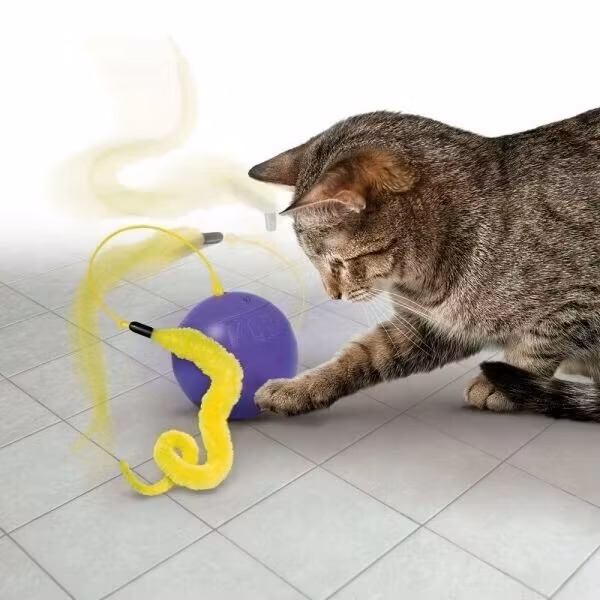 KONG Leksak Purrsuit Whirlwind Blå 8cm