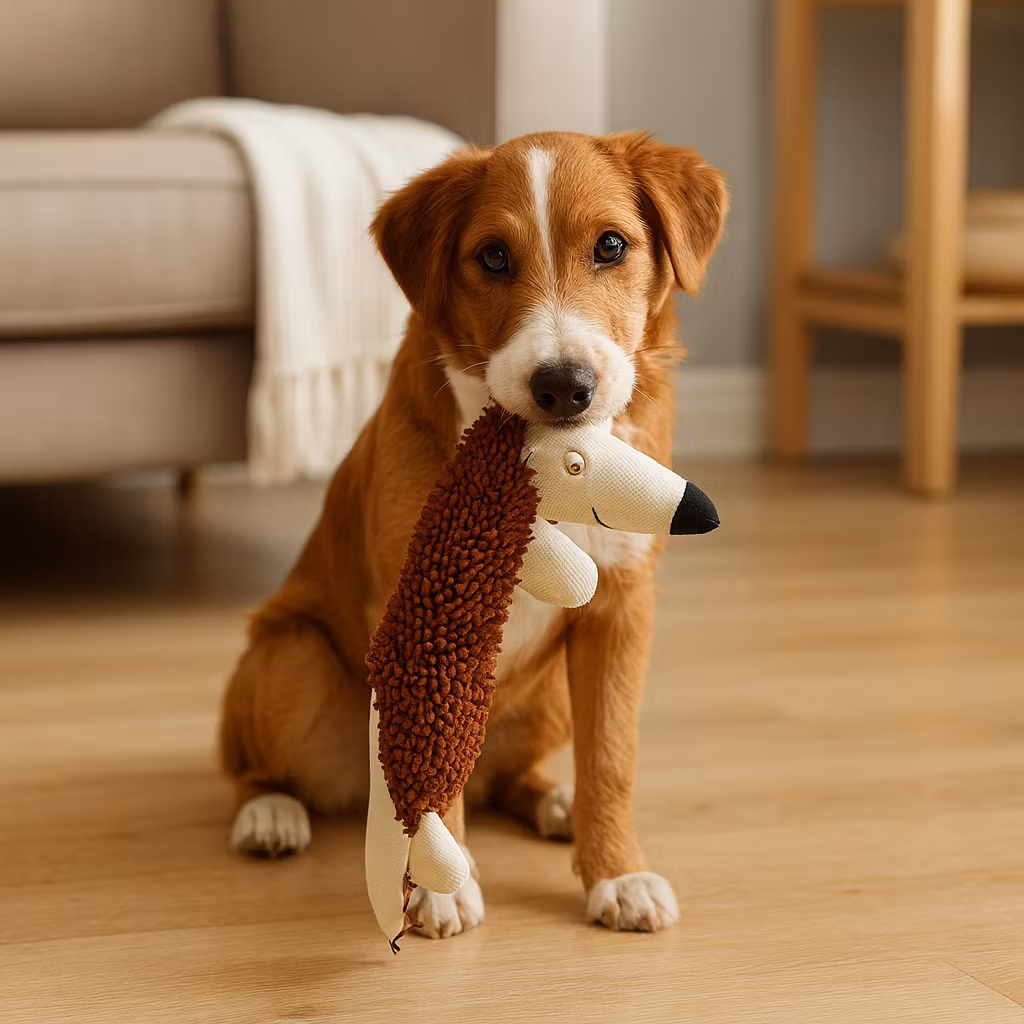 Leksak Råtta Beige M