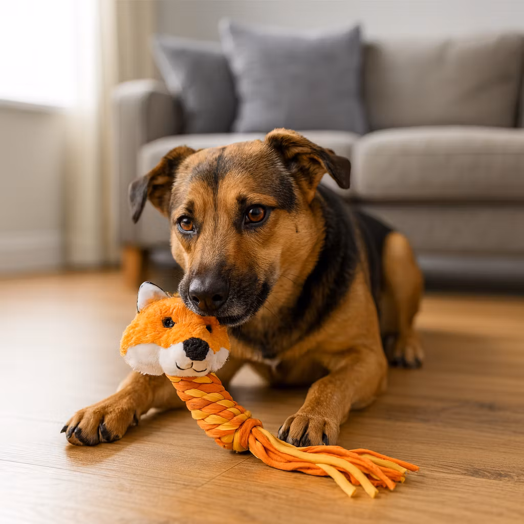 KONG Leksak Winders Fox Orange M 23cm