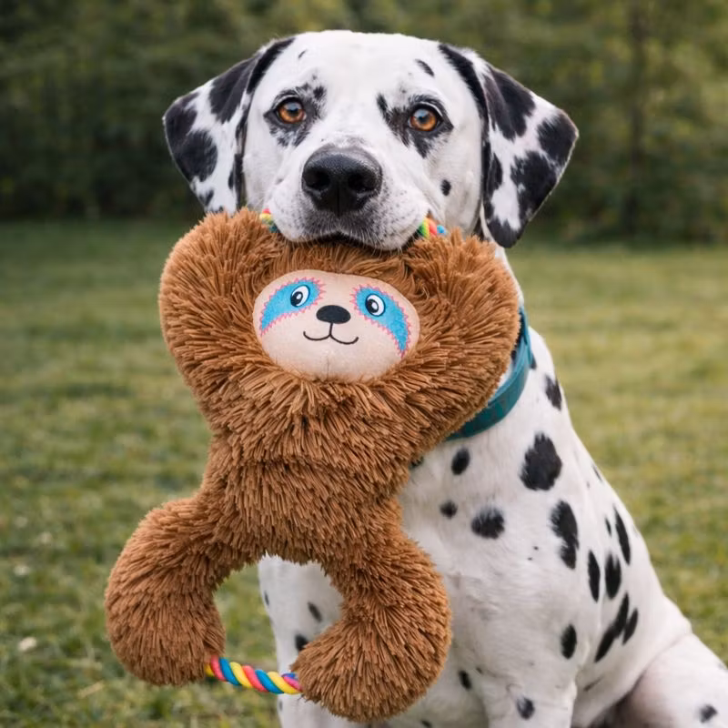 Kong Leksak Tuggz Sloth Brun XL