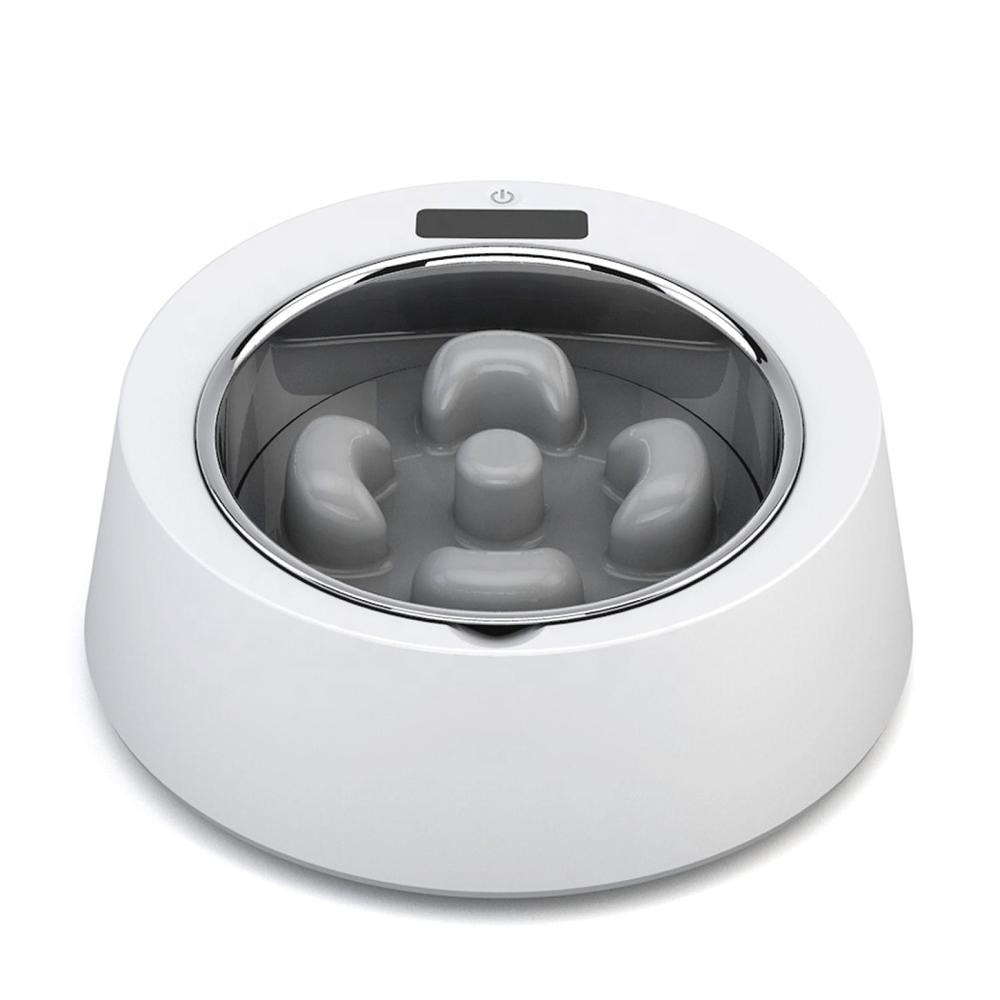 Hundskål för Snabbätare med Inbyggd Våg