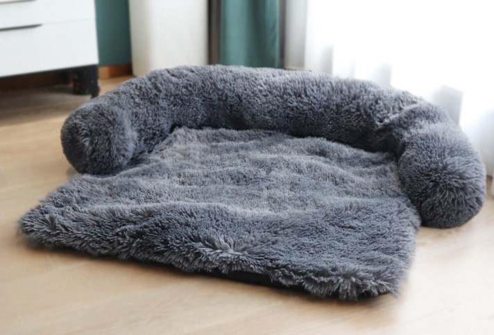 Soffbädd - Hundbädd som Skyddar din Soffa Soffskydd - Mörkgrå