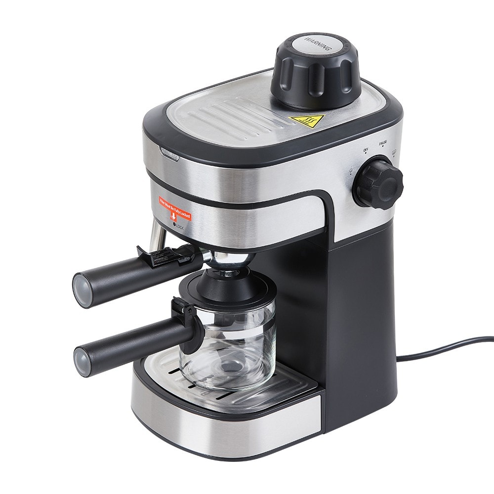 240ml 5Bar Espresso Machine with Milk Frother and Portafilter, 800W Coffee Maker