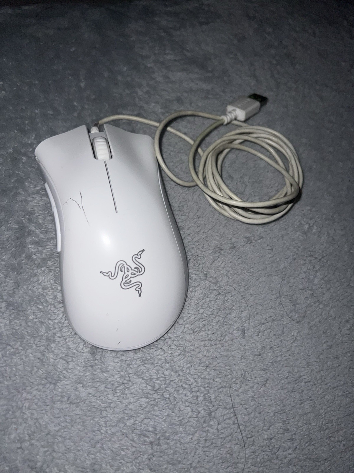 Razer DeathAdder Essential Wired USB Optical Gaming Mouse White