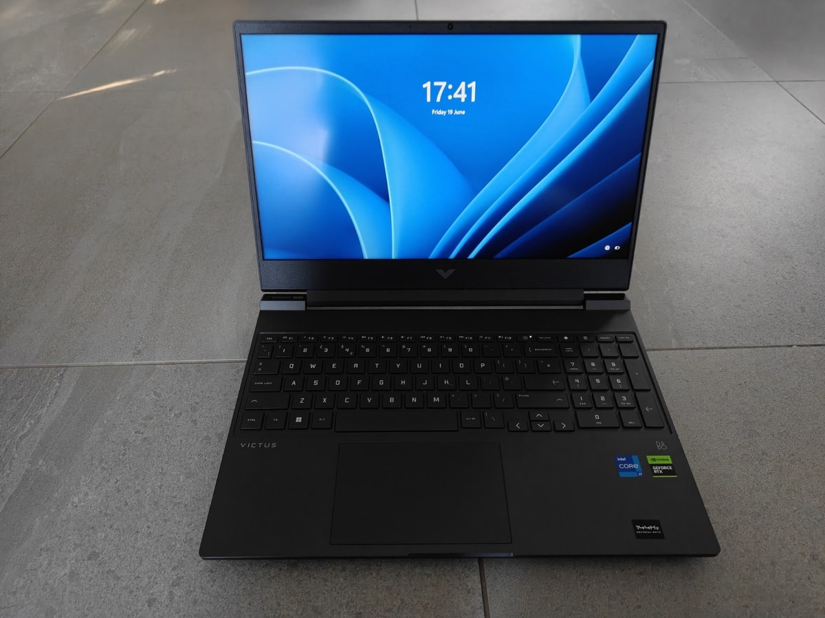 HP Victus 15" Gaming Laptop, i7-12650H, 16 GB RAM, 512 SSD, NVidia RTX 4050 6GB