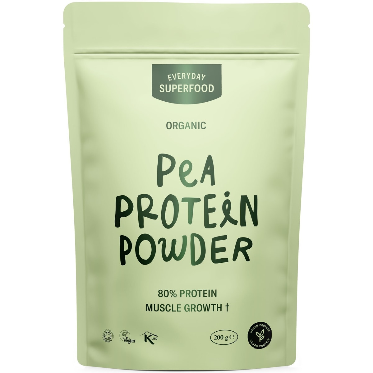 Organic Pea Protein Powder 84% | Unflavoured | Pea Protein Isolate Vegan Kosher