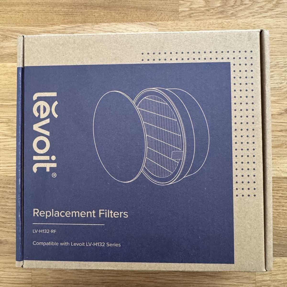 Genuine Levoit Air Purifier LV-H132 True HEPA Activated Carbon Filter