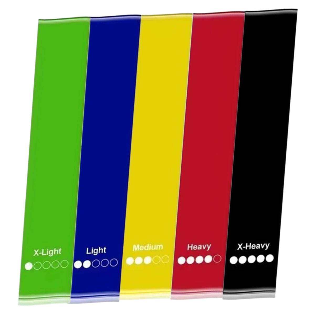 Resistance Bands Exercise Sports Loop Fitness Home Gym Yoga Latex Singles or Set
