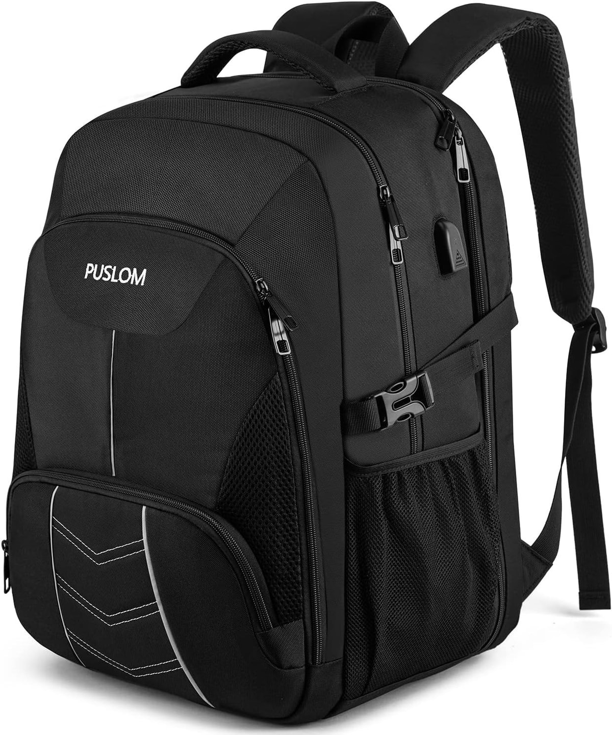 Extra Large 55L Backpack 18.4” Laptop Travel Work Bag USB TSA Flight