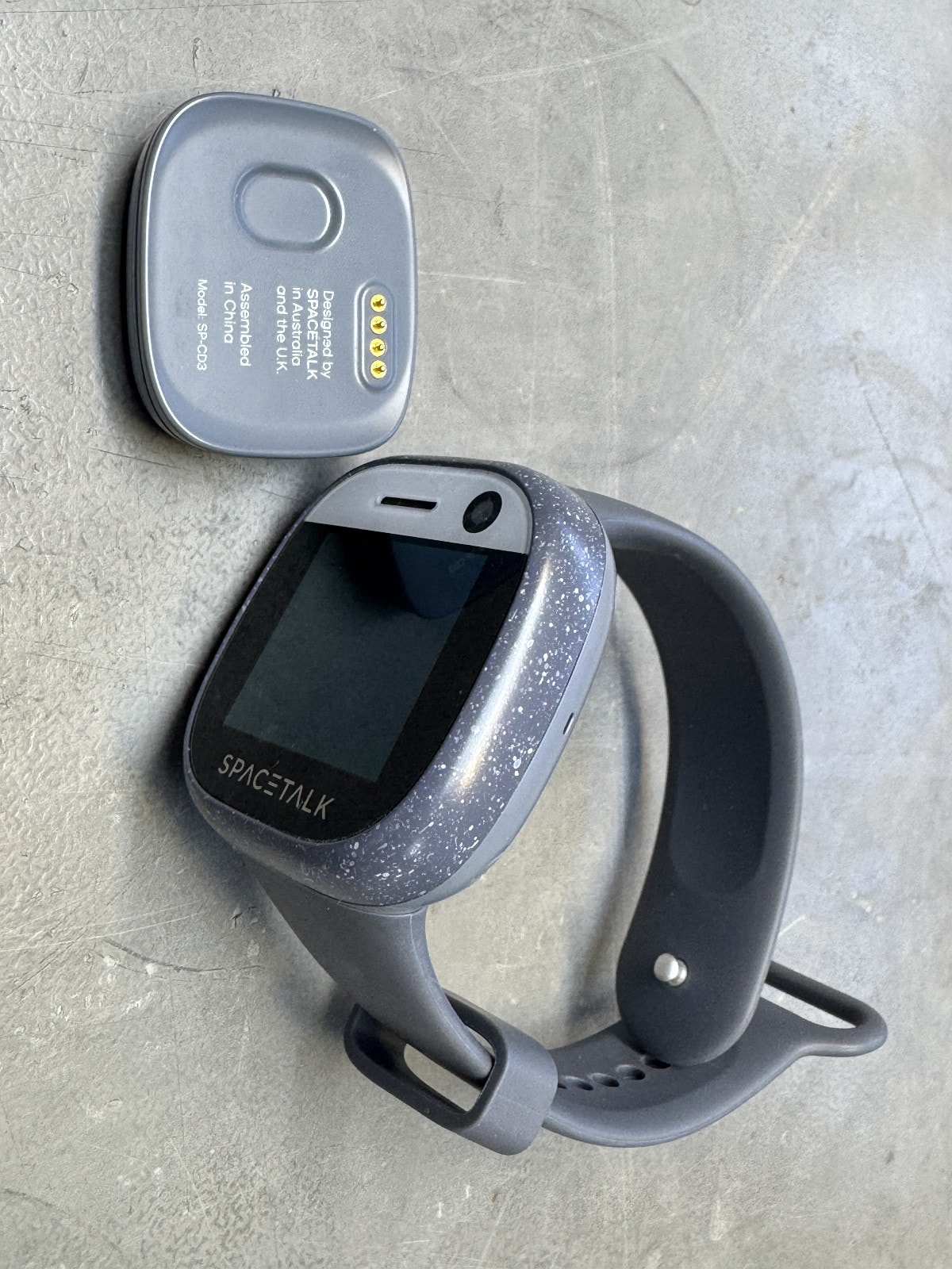 Spacetalk Adventurer Kids GPS Phone Smart Watch Speckled Grey ST2-4G-1