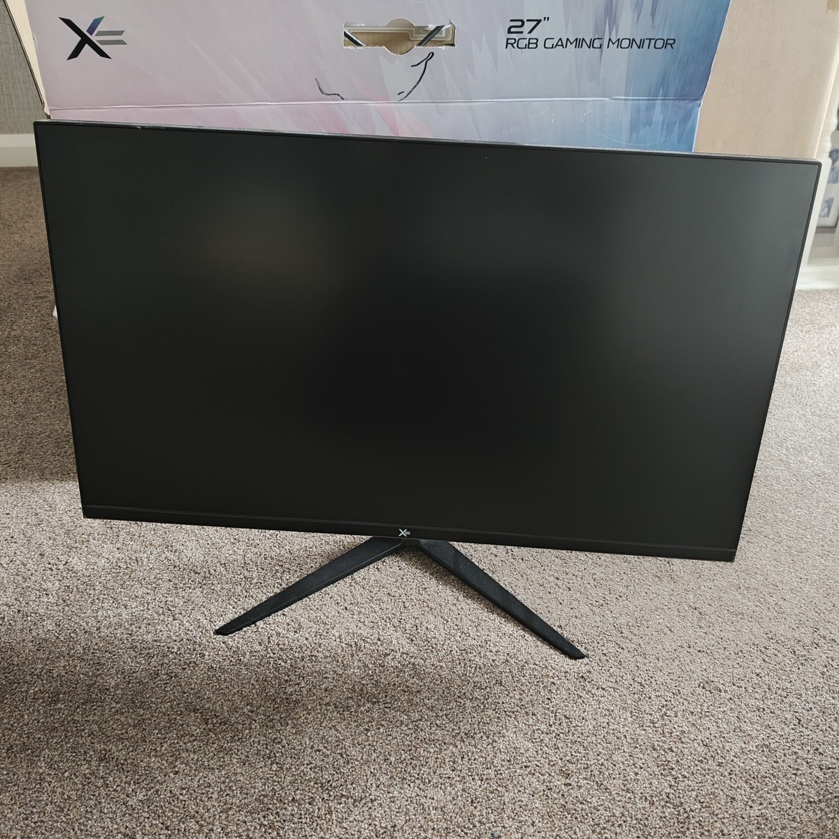 X= 27inch 2560x1440 165hz RGB gaming monitor with HDR and G-SYNC