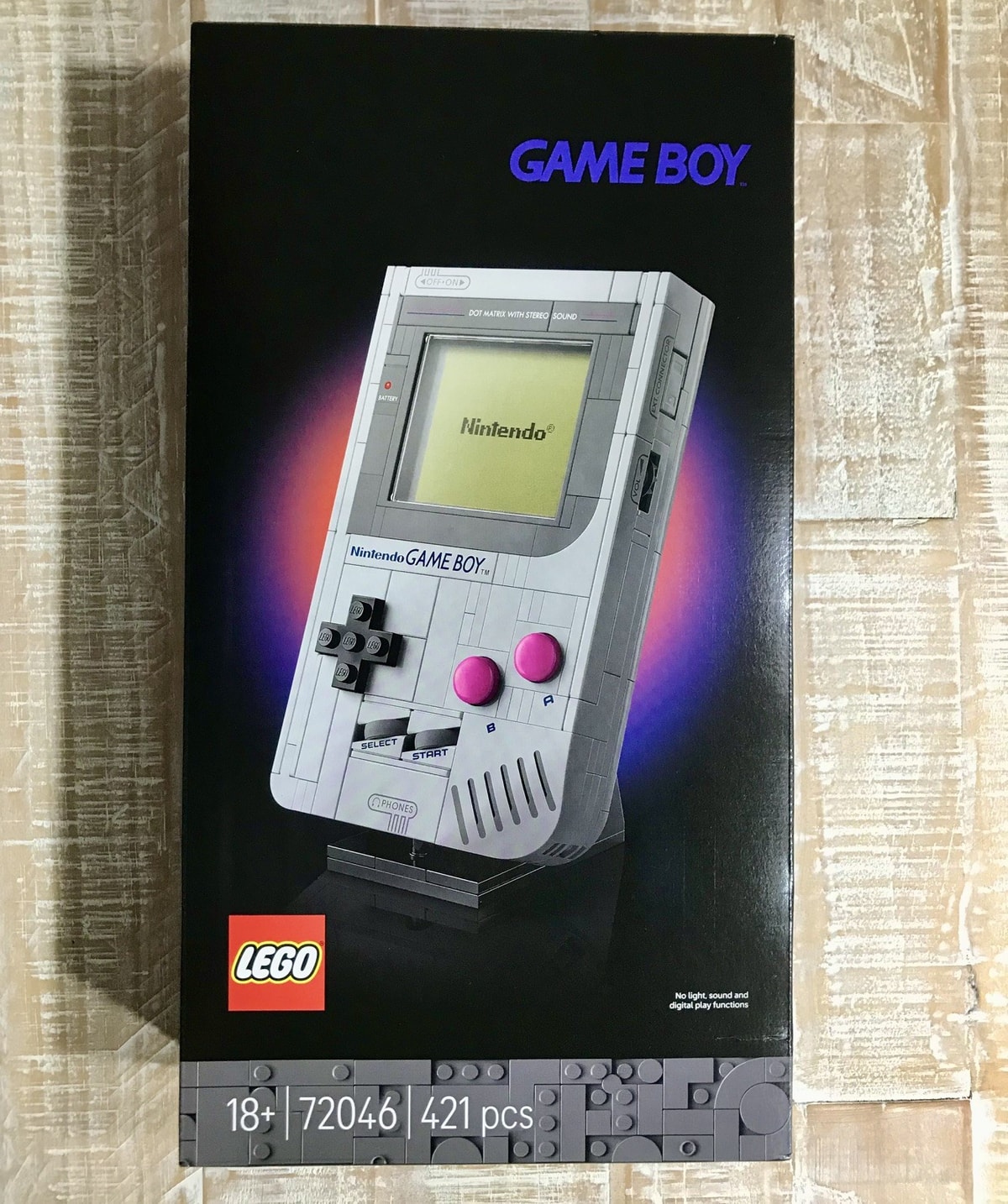 LEGO Nintendo Game Boy 72046 Age 18+ Building Kit 421pcs. - New Sealed