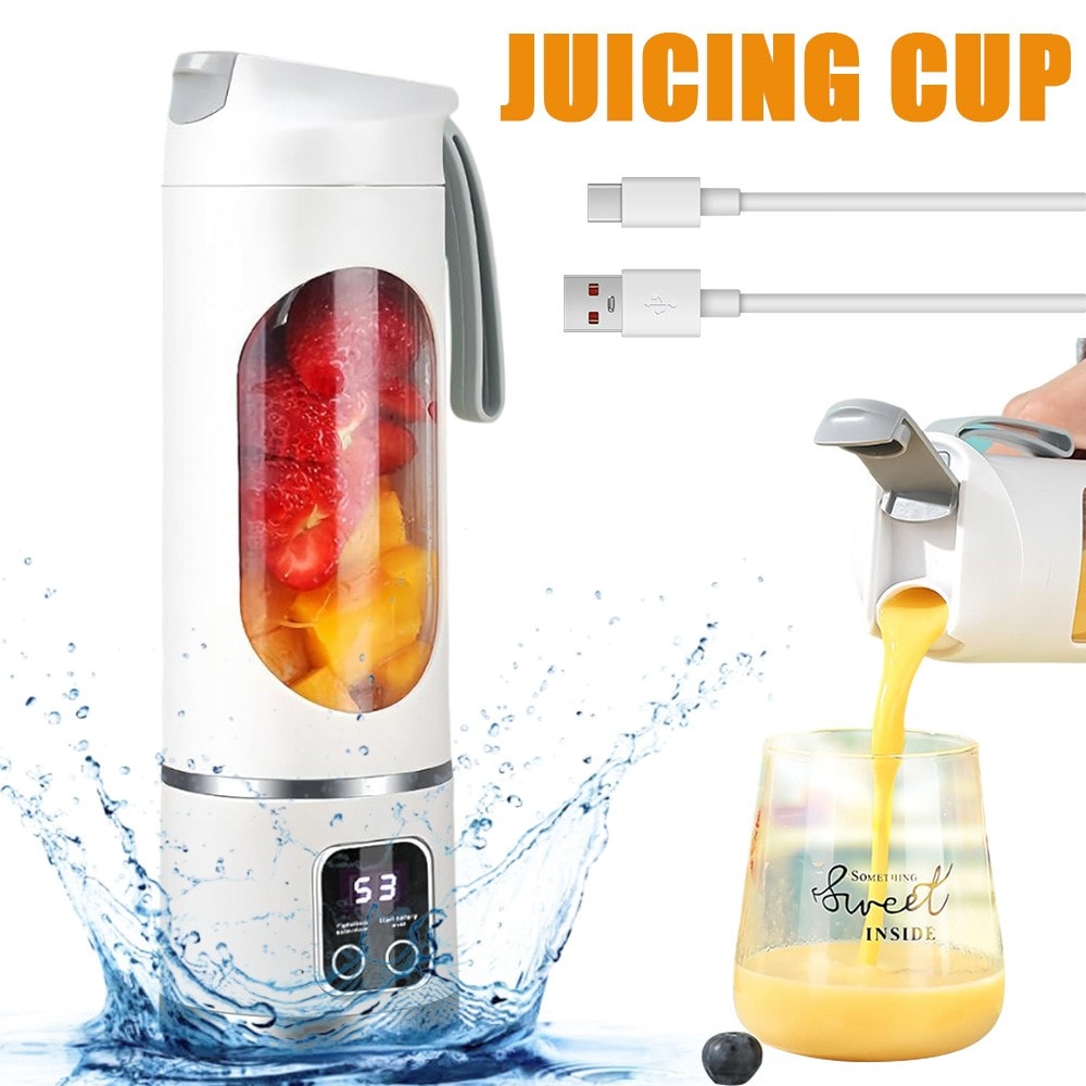 Portable Fruit Blender Personal Food Smoothie Maker Mini Mixer Juicer Shakes USB