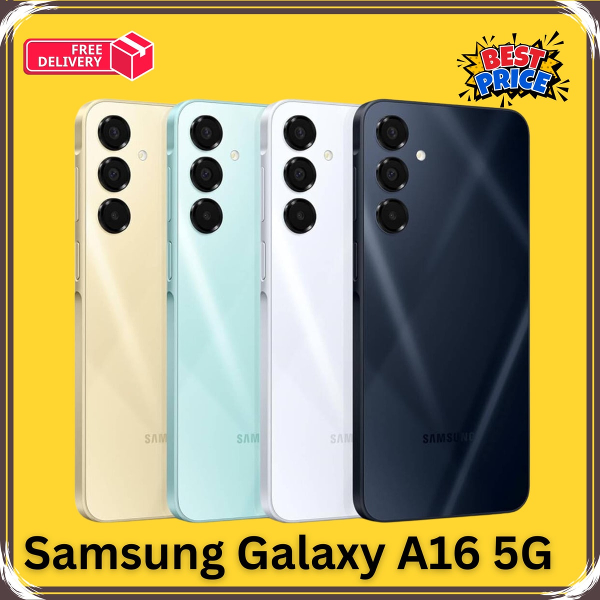 Samsung Galaxy A16 5G 4G 128GB 256GB Unlocked Smartphone Dual Sim Brand New Box