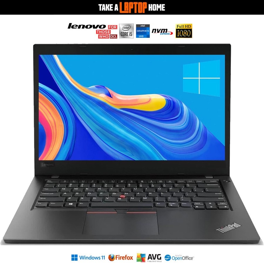 Lenovo ThinkPad Gaming Laptop 3.4GHz Rapid NVMe SSD Full HD 14.1" IPS Screen