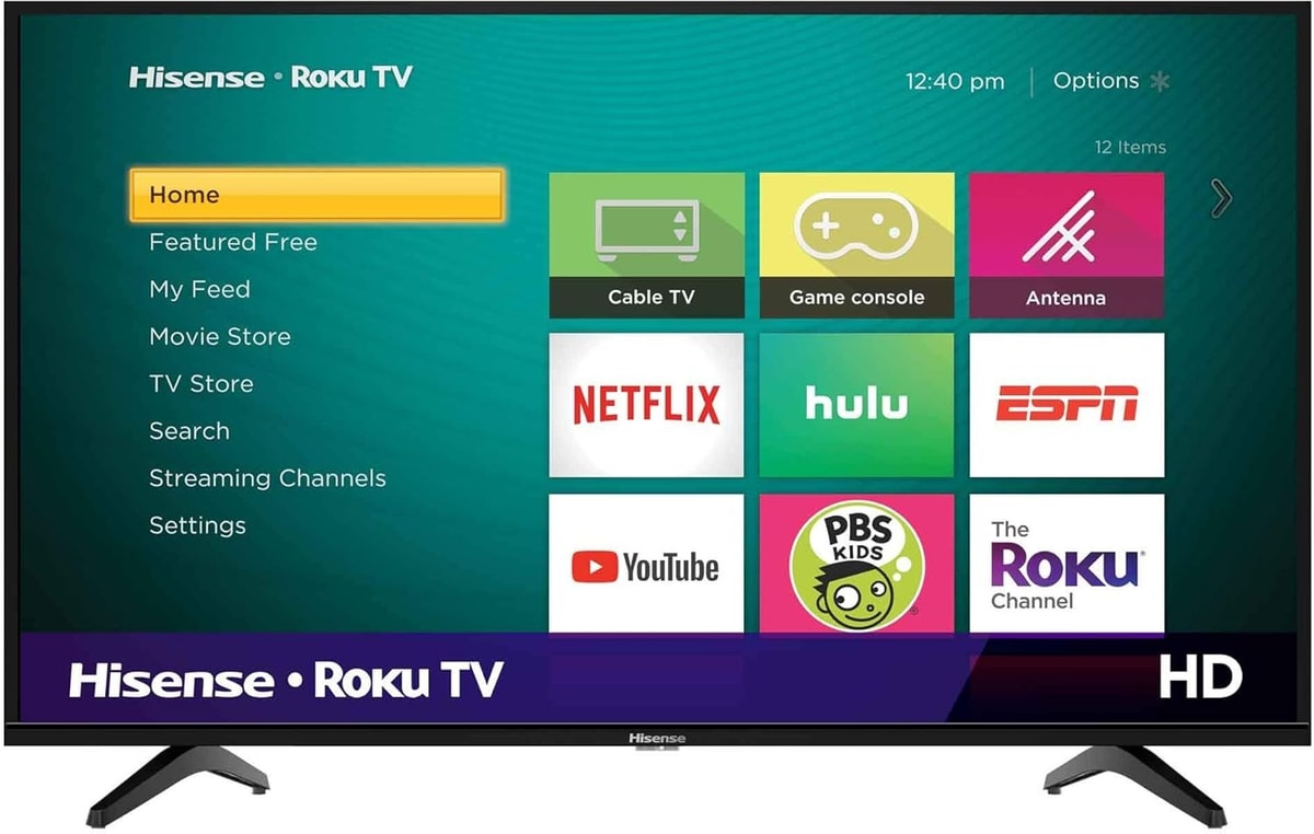 Hisense 43" Class 1080p 60Hz LED Roku Smart TV 43H4030F4