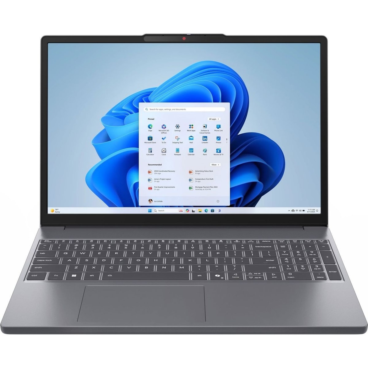 Lenovo TDS 15.3" Laptop 24 GB RAM 512GB AMD Ryzen™ 5 Windows 11 Home Advanced -