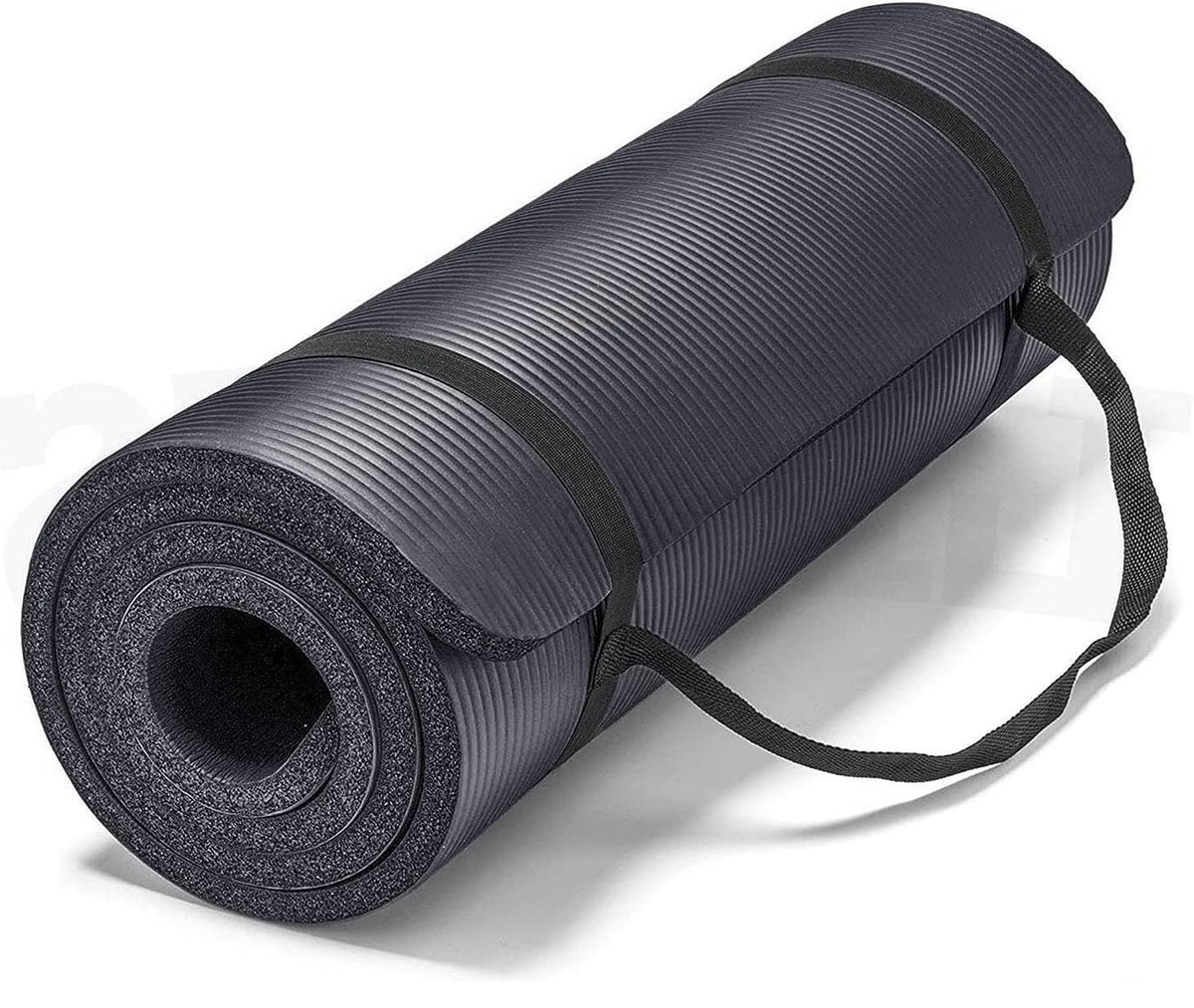 Yoga Mat 15mm Thick Exercise Mat Gym Workout Fitness Pilates Home Non Slip NBR