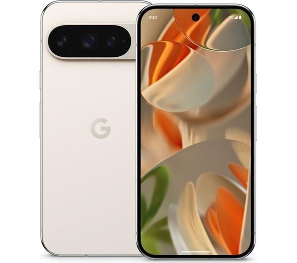 NEW Google Pixel 9 Pro 5G 6.3'' Smartphone 128GB Unlocked SIM-Free - Porcelain