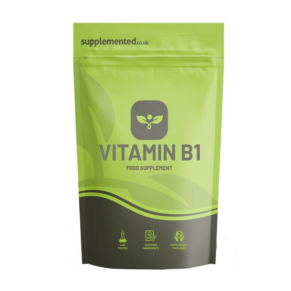 Vitamin B1 100mg 180 Tablets Vegan Supplement High Strength Thiamine