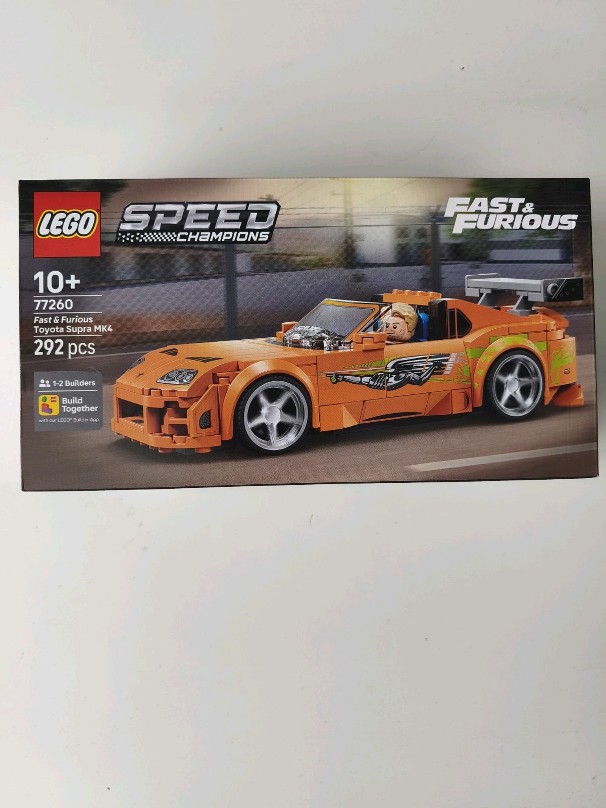 LEGO Speed Champions 77260 The Fast and The Furious Toyota Supra MK4 Car Set