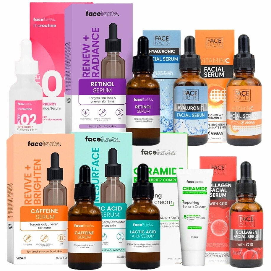 Face Serum Facial Skin Anti Aging Firming Moisturising Wrinkles Lines Mens Women