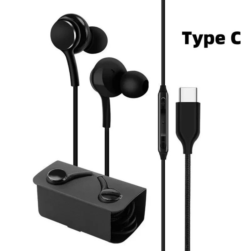 Samsung Galaxy AKG USB C Type C Headphones Stereo Music Sports Earphones Earbuds