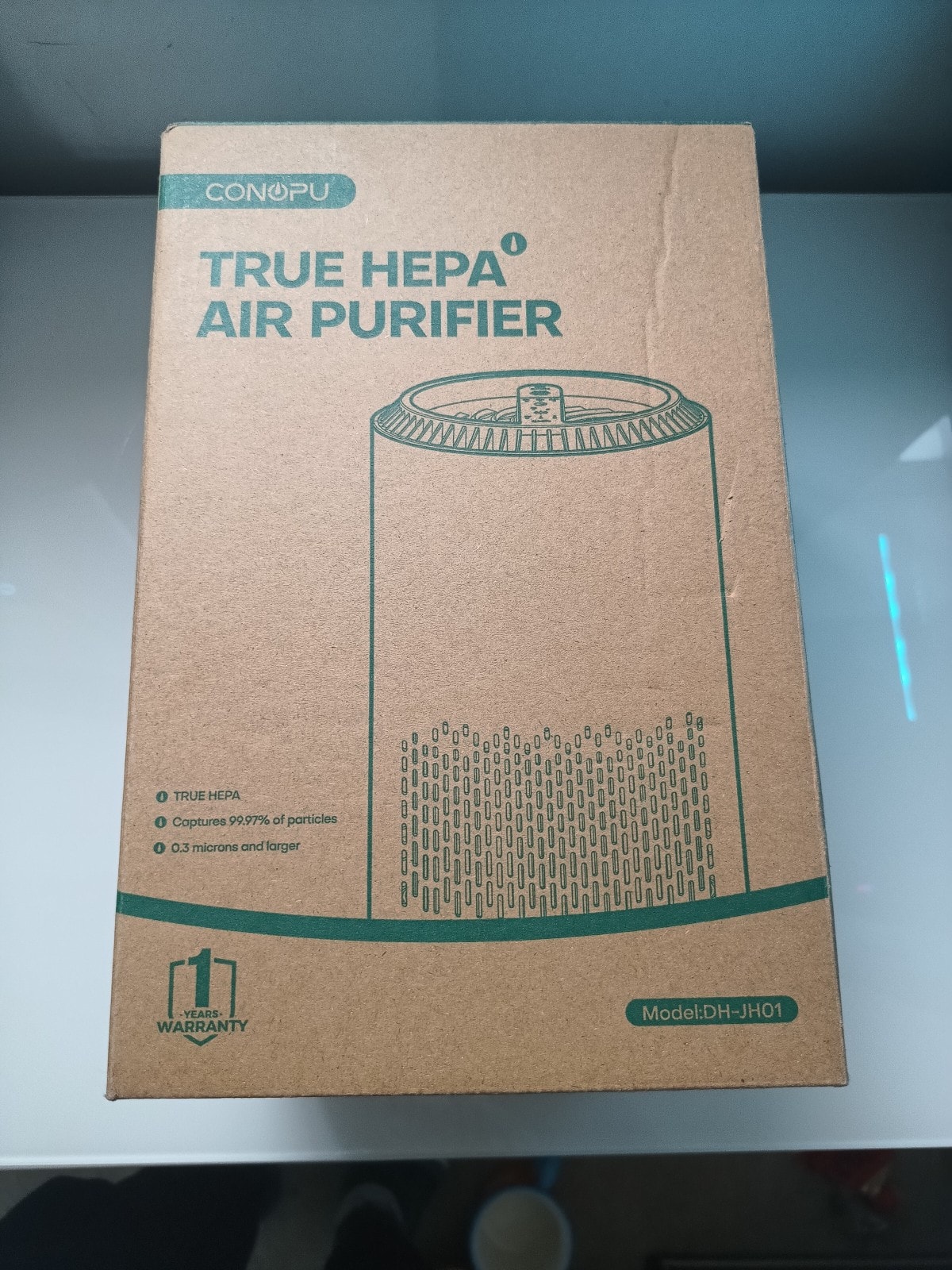 True HEPA H13 air purifier Conopu Model DH-JH01 with timer and quite mode