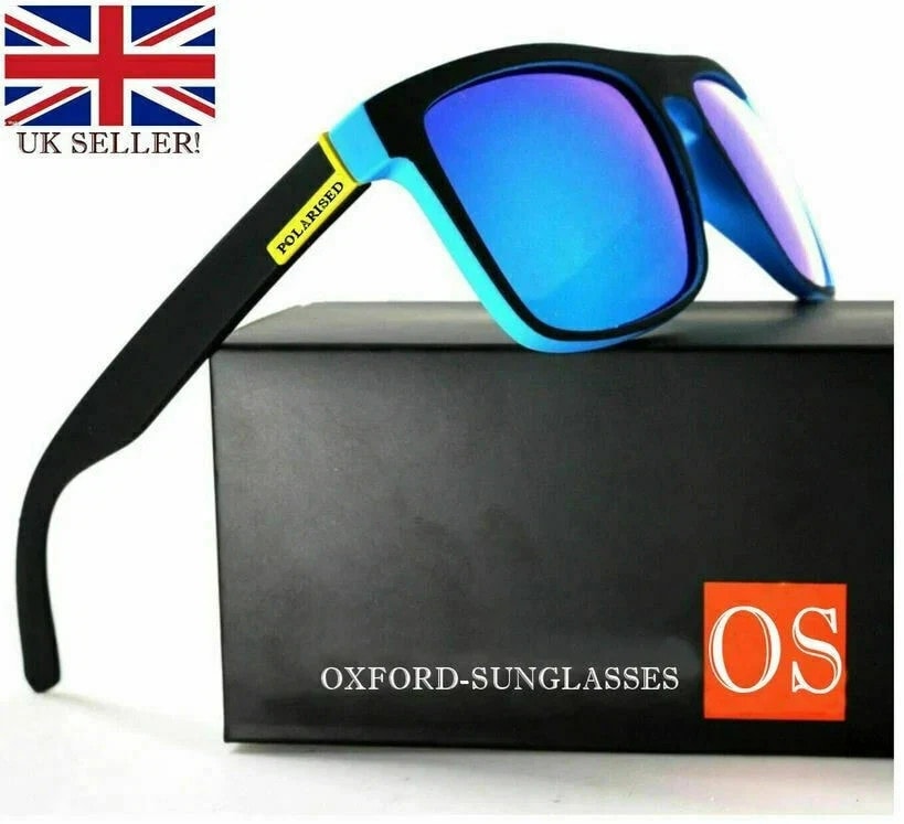 Men’s Polarized Sunglasses Retro Square UV400 Driving Cycling Fishing Sports