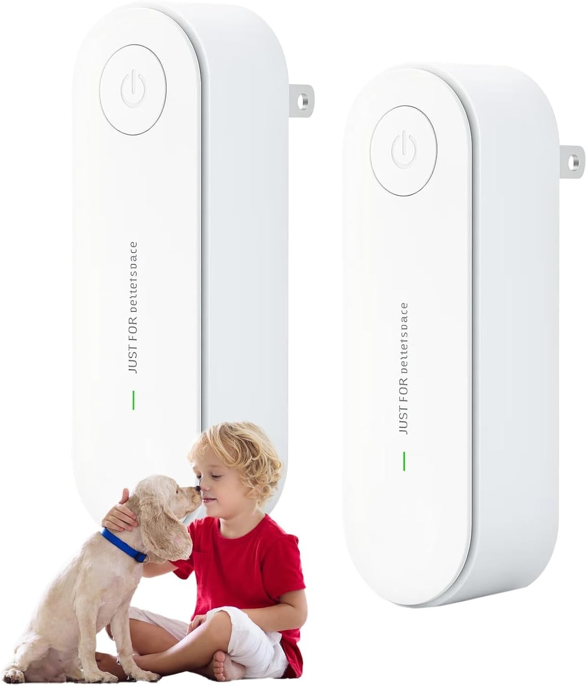 Claru Ionic Air Purifier Plug In UK 2-Pack for Home Pet Odors Bedrooms Bathrooms