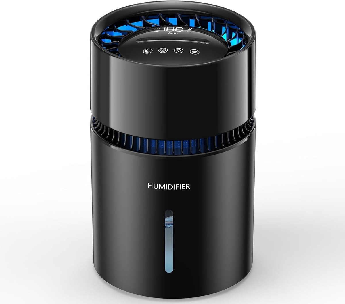 3L Smart Humidifier with Filter, LED Display, 3 Mist Levels, Negative Ion Techn