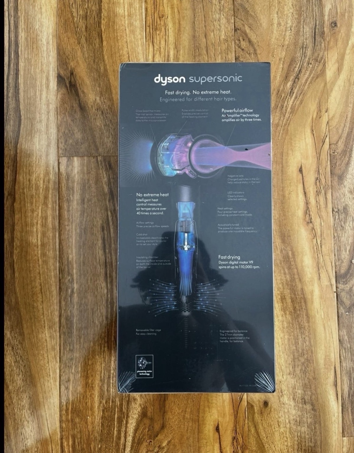 Supersonic Professional HD08 Hair Dryer Pink/Grey