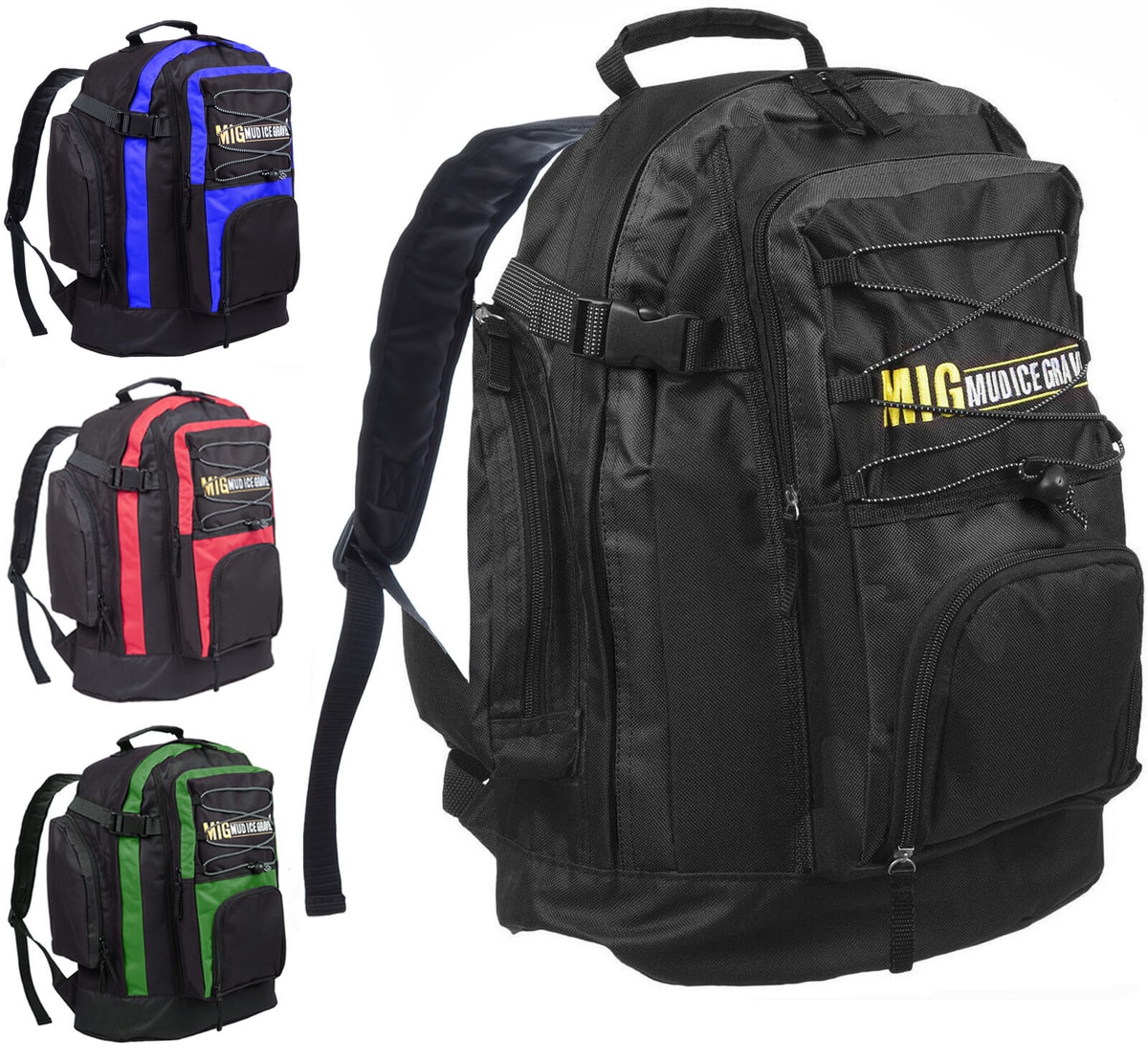 Mens & Boys Large Hiking Rucksack & Backpack Bag TRAVEL WORK SPORT BIKE CAMPING