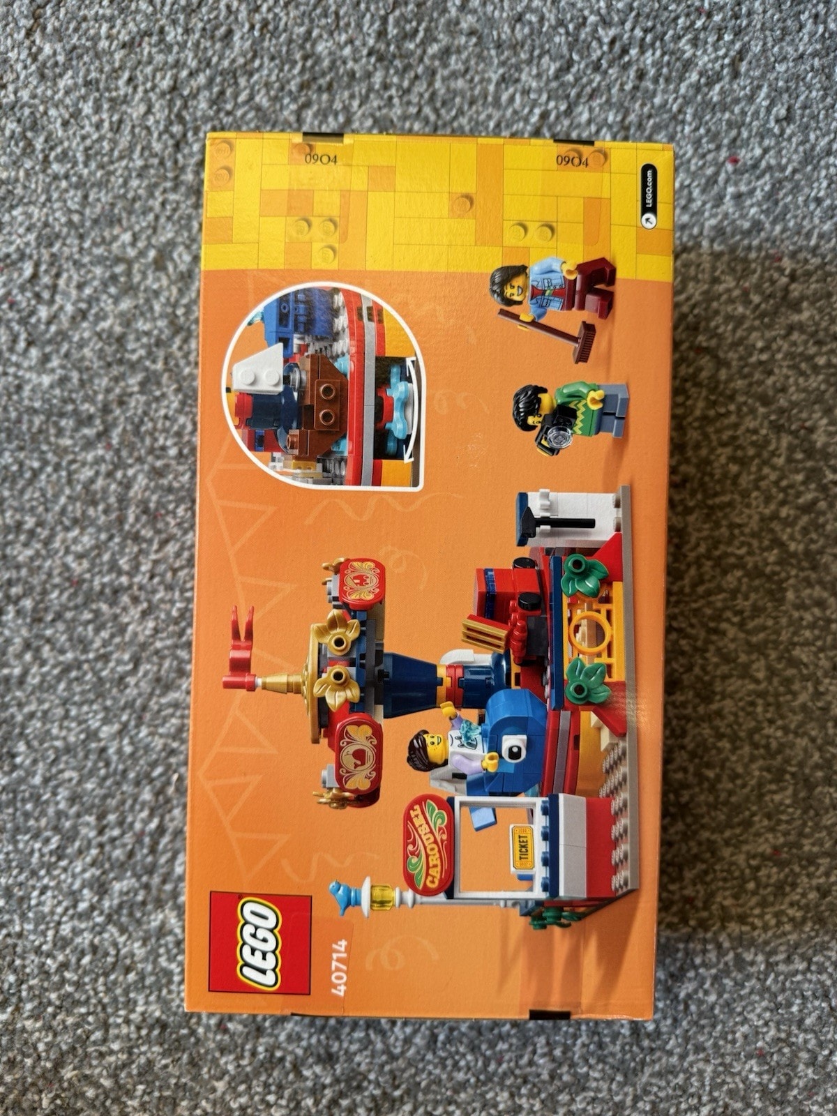 LEGO 40714 Carousel Ride - NEW SEALED - 232 Pieces - RETIRED