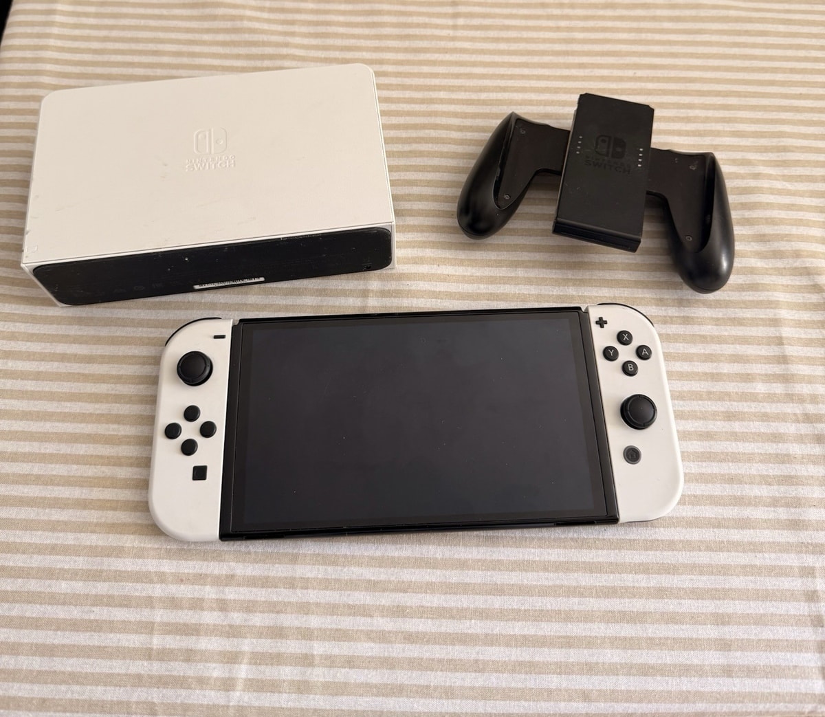 Nintendo Switch OLED Handheld Console 64gb/128gb Micro SD Card White