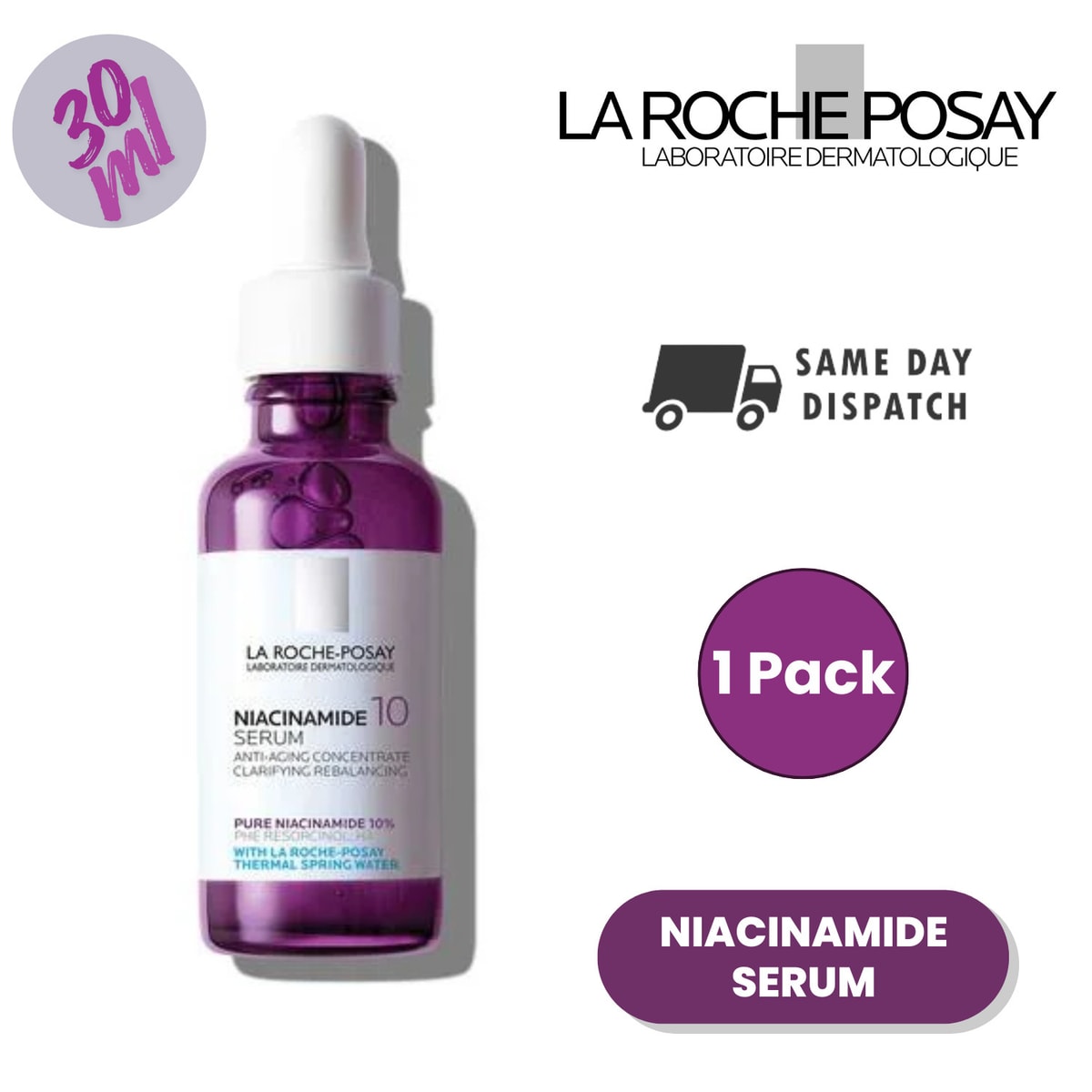 La Roche-Posay Pure Niacinamide 10 Anti Dark Spot Serum Repairing 30ml