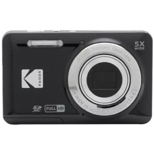 Kodak FZ55 Digital Camera Black - Pixpro - 5X Optical Zoom - Full HD Video