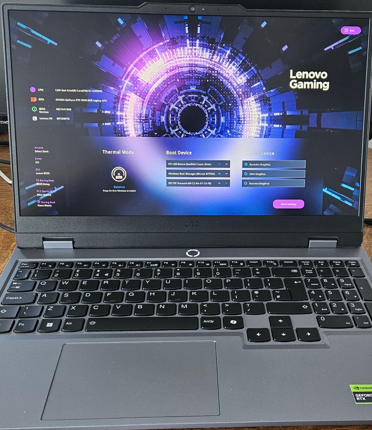 Lenovo LOQ 15IAX9 Gaming Laptop