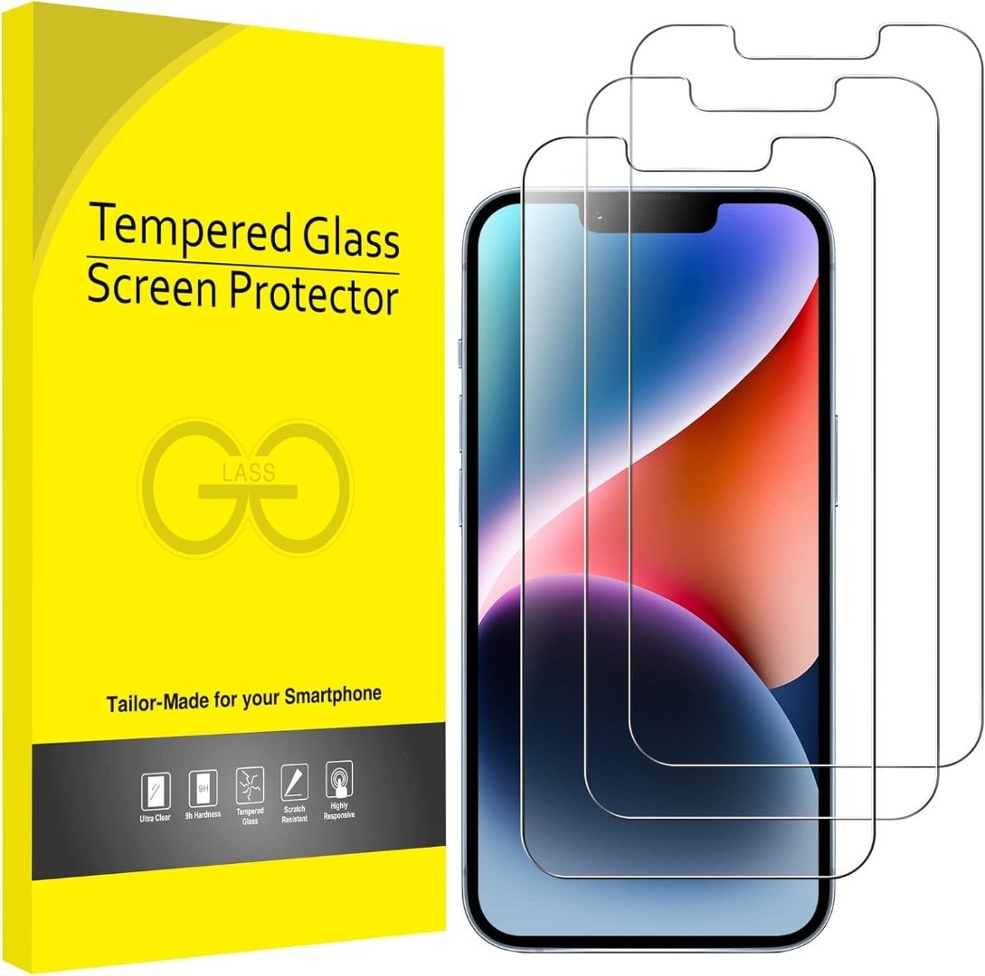 Gorilla Tempered Glass Screen Protector For iPhone 17e 17 16e 15 14 13 Pro Max